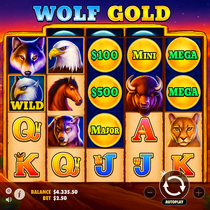 WishWin - Wolf Gold Slot Game by Pragmatic Play